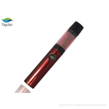 Red Black White Elips E Cigarette With Changeable Atomizer